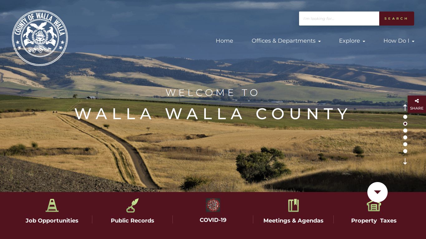 Welcome to Walla Walla County